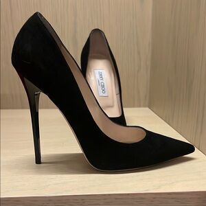 Anouk Black Suede Shoes